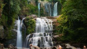 Nauyaca Waterfalls near Playa Matapalo, Costa Rica